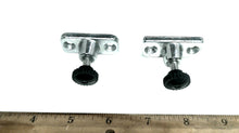 Pair of Stainless Steel Side Mount Deck Hinges W/Thumbscrews