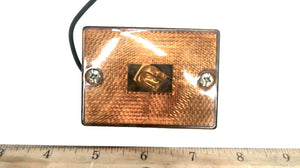 Amber Clearance Light 4 x 2