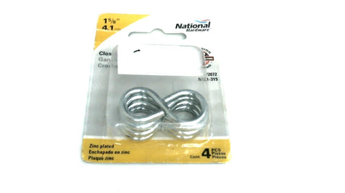 National Hardware N121-319 V2072 Closed S Hooks 1 5/8