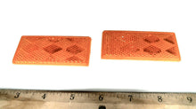 Pair of Sate-Lite 15 Amber Reflectors - 3 3/16"
