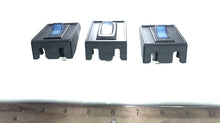 Lot of 3 Blue Illuminated Rocker Switches