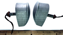 Pair of Vintage Green & Red Navigation Sidelights - Used