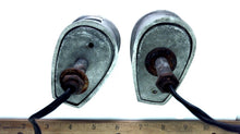 Pair of Vintage Green & Red Navigation Sidelights - Used