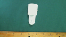 White 7/8" Outside End