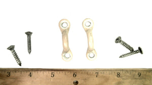 Pair of Pad Eyes W/Screws - ID 5/16" - Used