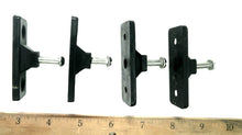 Set of 4 Side Mount Deck Hinges - Black