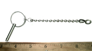 Bimini Quick Release Pin 3/16" Diameter - 1 3/8" Long W/Chain