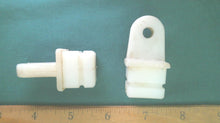 Pair of Inside Eyes for 1" Square Tubing - White - Used