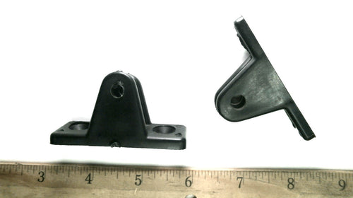 Pair of Angled Deck Hinges