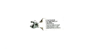 Cooper Campbell T7670409 1/16" Wire Rope Clip