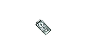 Perko 1226-DP0-CHR Tiller Rope Clamp - 1/8" Or 3/16" Rope