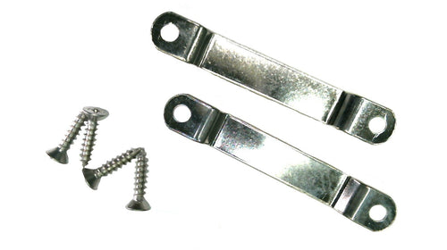 Pair of Stainless Steel Footmans Loops