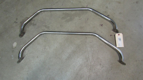 Pair of Stainless Steel Handrails for Stern/Rear Entry