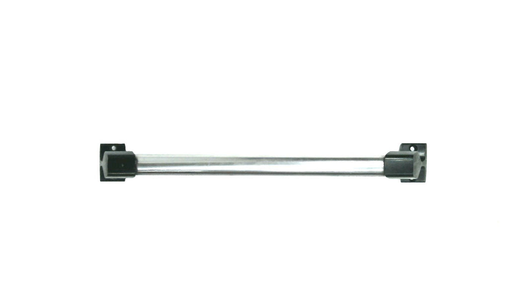 Boat Grab Handle - Stainless w/Black Stanchions - 12 1/2