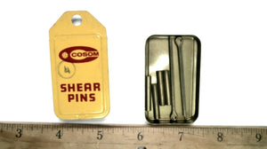 Cosom # 4 Pkg of 4 Shear Pins & 2 Cotter Pins