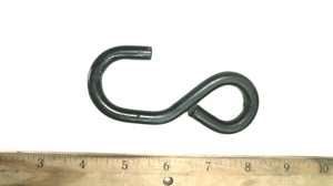 Large Vinyl Coated S Hook - 4 1/8" - Used