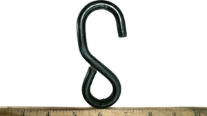Large Vinyl Coated S Hook - 4 1/8" - Used