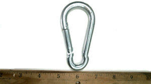 Stainless Snap Hook Carabiner - 3 1/2"