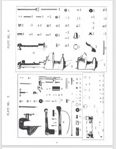 1939 Evinrude 9031 9032 9033 9034 Sportfour Parts List