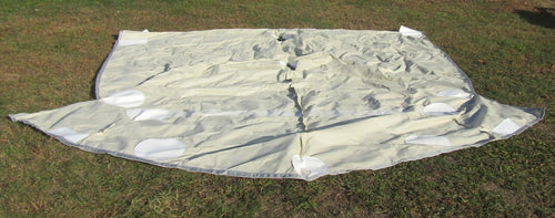 Custom Made Linen Sunbrella Boat Cover w/Vents - 14' x 10' (GLM)