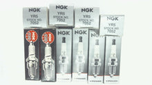 Lot of 10 NGK YR5 Spark Plugs 7052