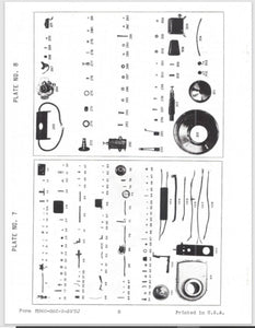 1939 Evinrude Speedifour 7031 7032 7033 7044 Parts Catalog