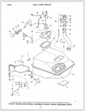 1966 Johnson Reveler Boat Models 222803R 232803R Parts Catalog