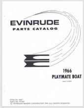 1966 Evinrude Playmate Boat Model 312403R Parts Catalog