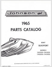 1965 Johnson Seasport Models 124202L 124302L 134202L 134302L Parts Catalog