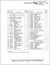 1965 Johnson Sea Horse 6HP CD-22M CDL-22M Parts Catalog