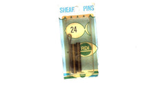 RDI/Frabill # 24 Shear Pins - Pkg of 2 Pins and 1 Cotter Pin