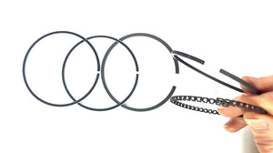 Suzuki 12140-90210 Piston Ring Set