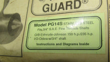 Stern Safe Model PG14S Stainless Steel Prop Guard 150 H.P/235 H.P