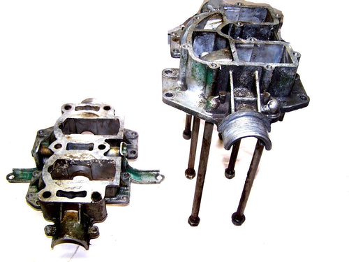 Scott Atwater 493 483-1860 Crankcase Assembly W/Bearings 1949 7.5HP - Used