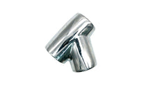 Attwood 60 Degree Left (Port) Tee Rail Fitting for 1" OD Tubing