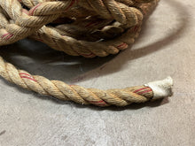 41 Feet of 1" Diameter Twisted Manila Rope/Cordage - Used
