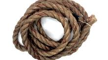 14 Feet of 1" Diameter Twisted Manila Rope/Cordage - Used