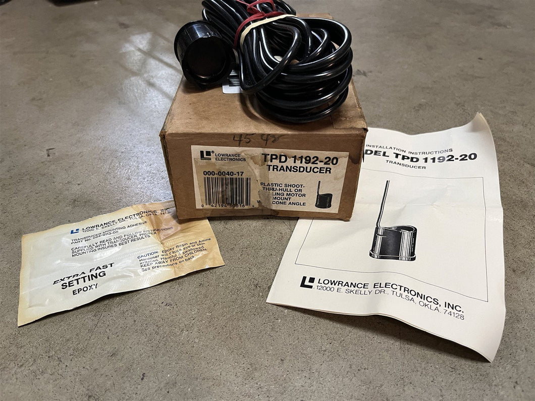 Lowrance Electronics TPD 1192-30 Transducer