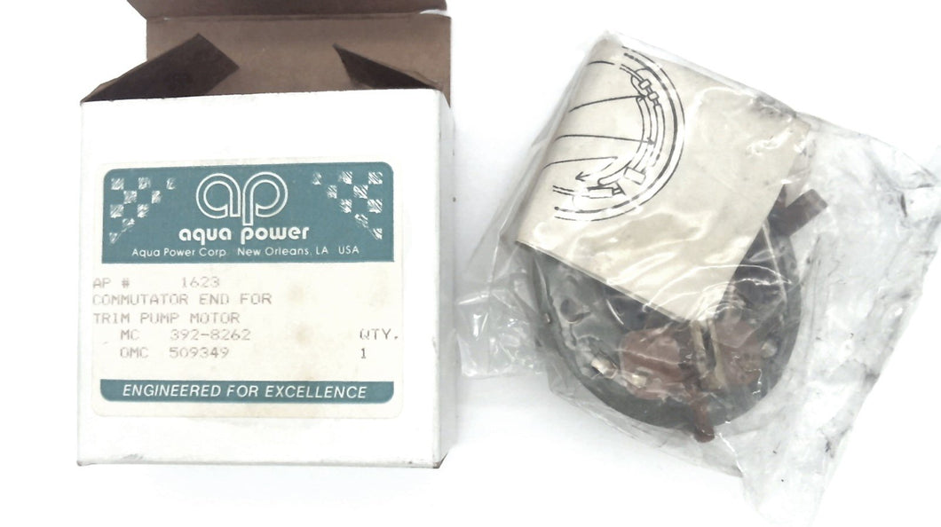 Aqua Power 1623 Trim Pump Motor Commutator End for Mercury 392-8262 OMC 509349